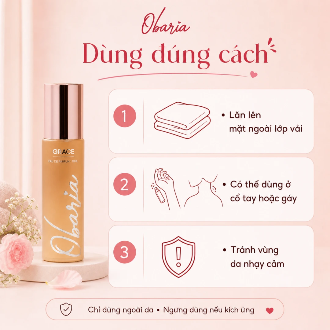 Hướng dẫn sử dụng Obaria đúng cách