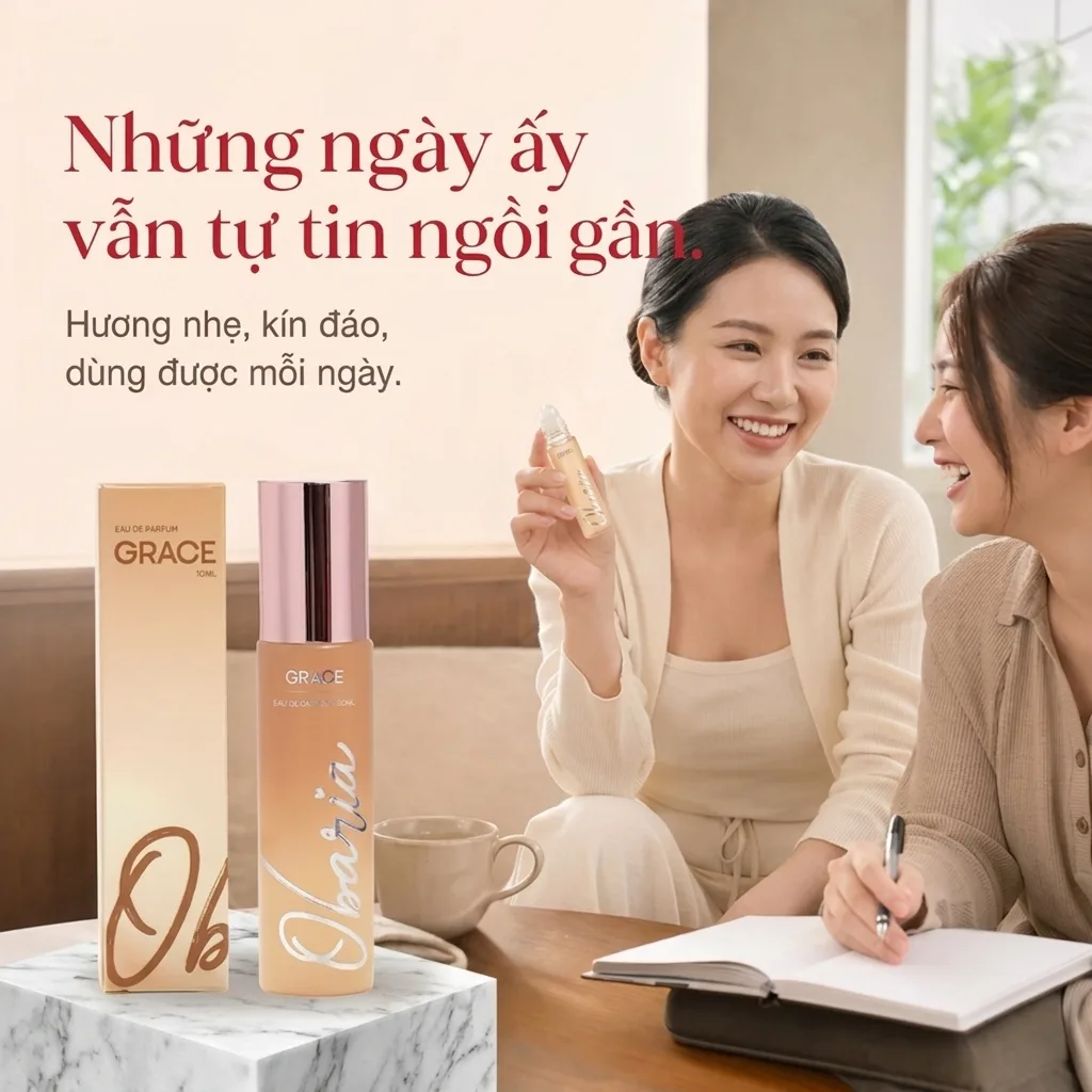 Những ngày ấy vẫn thoải mái ngồi gần - Obaria hương nhẹ, kín đáo